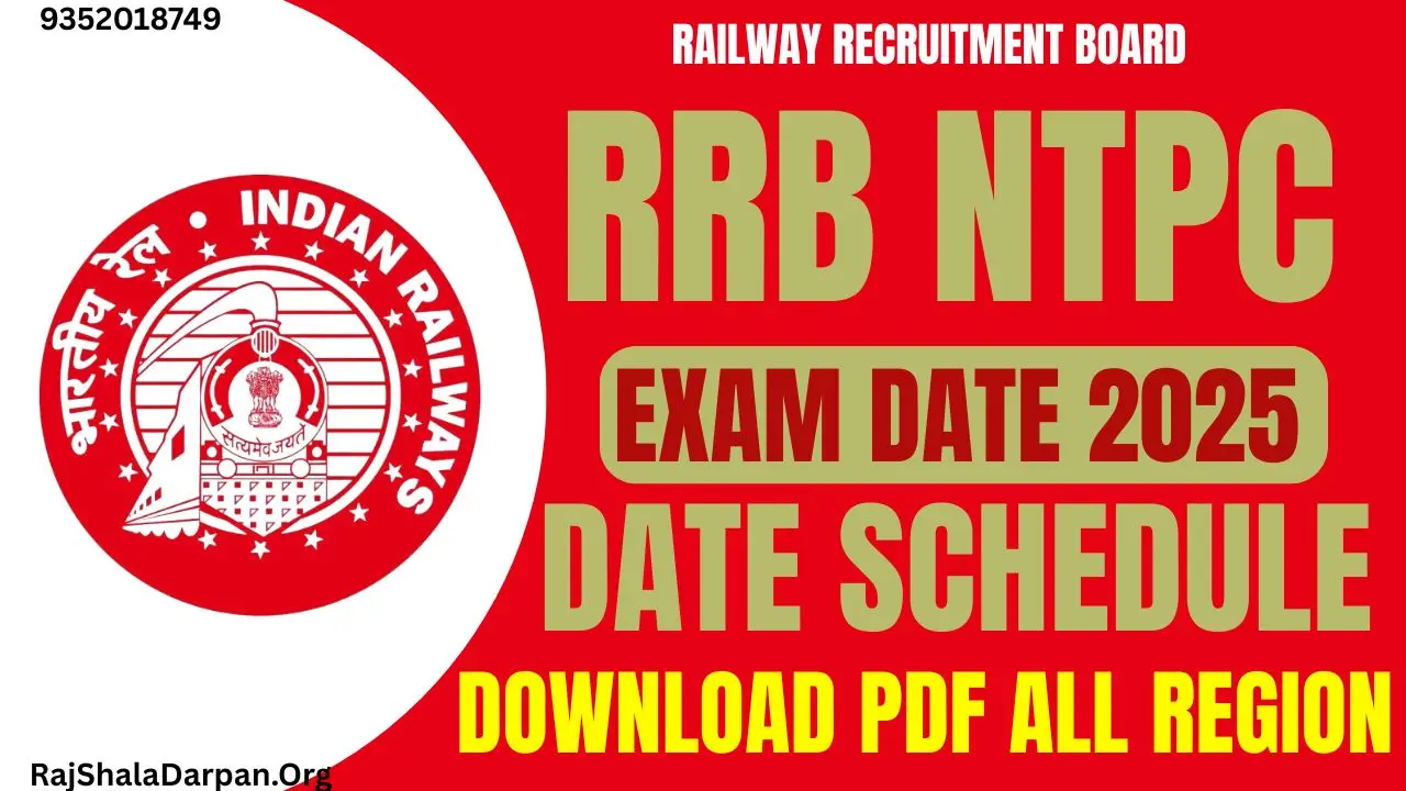 RRB NTPC Exam Date 2025 Released Soon Download CBT 1 Schedule, Admit Card